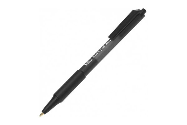 Penna Bic Soft Feel clic Nero