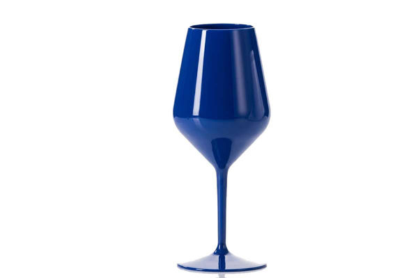 calice wine cocktail blu 470 cc personalizzato nome vinile