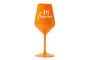 calice wine cocktail arancio 470 cc personalizzato nome vinile