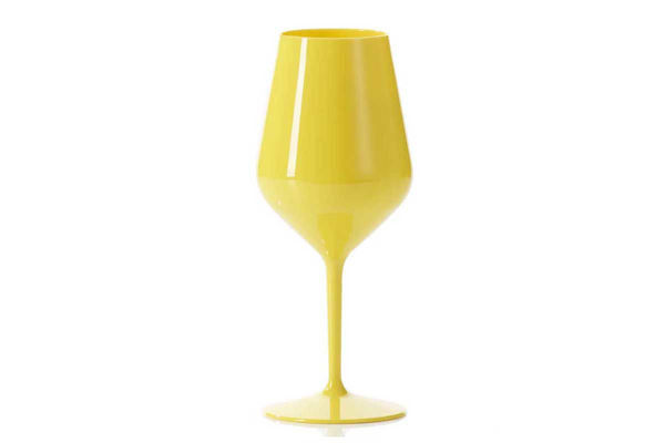 calice wine cocktail giallo 470 cc personalizzato nome vinile