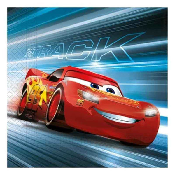 Tovaglioli 33x33 cm Cars Victory is Mine 20 pezzi