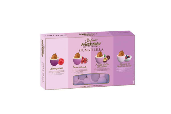 Confetti Maxtris Sfumati Lilla Ripieni 1 Kg