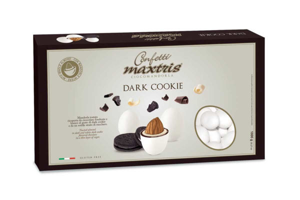 Confetti Maxtris Tenerezze al Cioccolato Dark Cookie 1 Kg