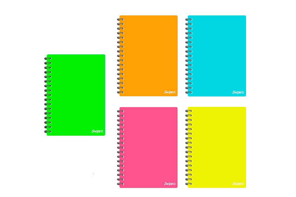 Quaderno Spirale Swipe 5 mm – Quaderno Rigatura a Quadretti