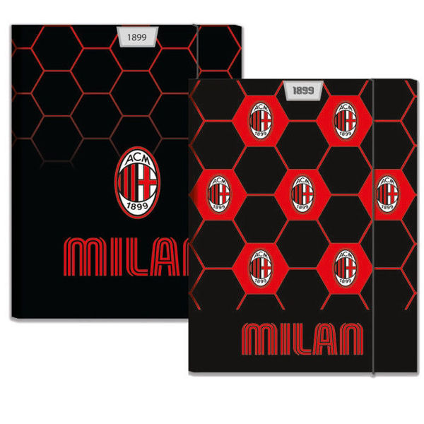 Cartellina 3 Lembi Seven Milan con Elastico