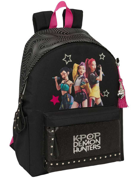 Zaino Americano K-Pop Demon Hunters 31x43x13 cm multitasche