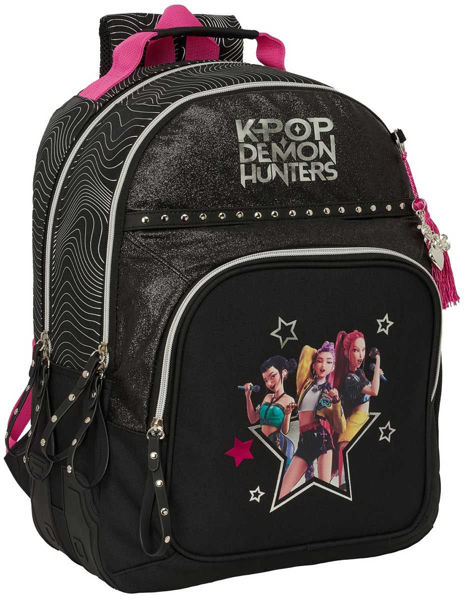 Zaino Multi Round K-Pop Demon Hunters 33x42x14 cm multitasche