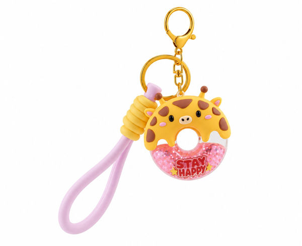 Immagine di Portachiavi Donut Assortimento GIRAFFE