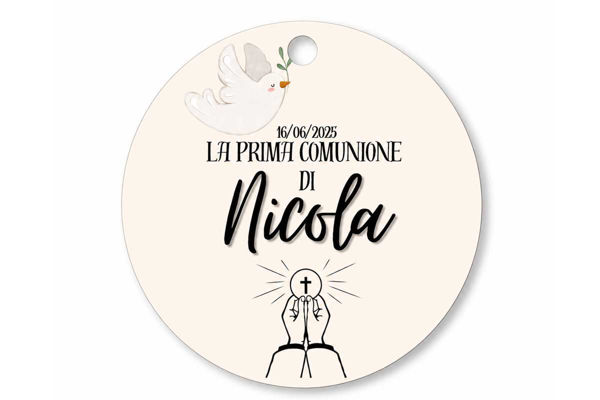Tag bomboniere comunione