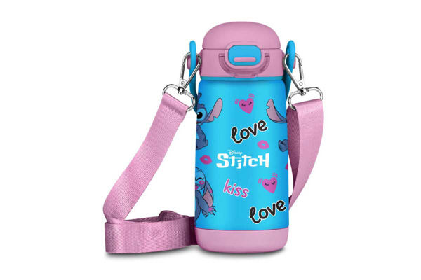 Borraccia Termica Stitch 460 ml con tracolla