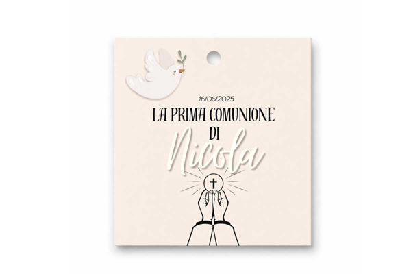 Tag bomboniere comunione
