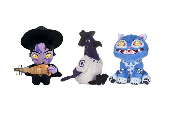 Peluche K-Pop Demon Hunters 27 cm morbido e colorato