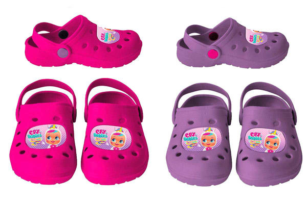 Ciabatte Estive Sabot Cry Babies per bambina varie taglie