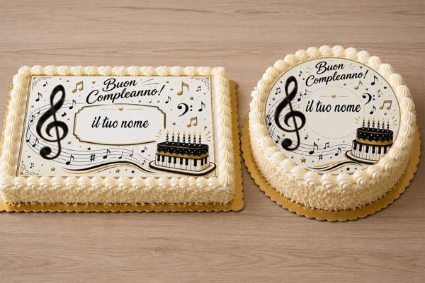 Cialda 30 Esimo Compleanno per torta personalizzabile con nome