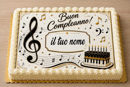 Cialda 30 Esimo Compleanno per torta personalizzabile con nome