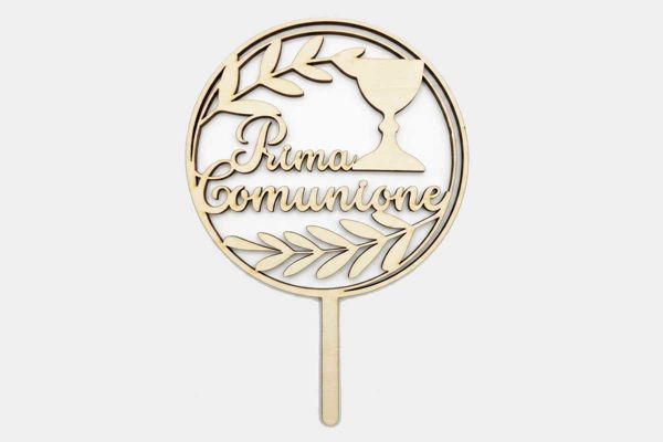 Cake topper Prima Comunione