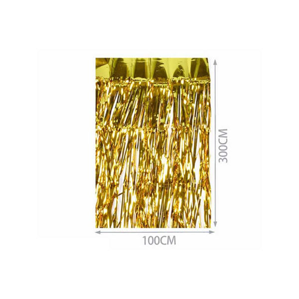 Immagine di Tenda Festa 100x300 Cm Oro