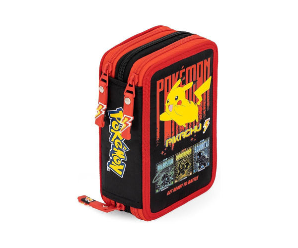 astuccio triplo riempito Exclusive Pokémon Retro 46 pezzi