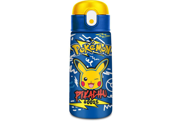 borraccia termica Seven Pokémon 460 ml con cannuccia Pikachu