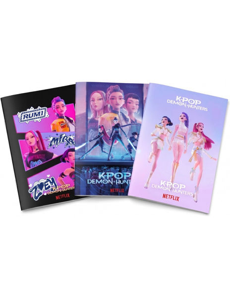 Immagine di Quaderno Maxi 80 gr Rigo Q K-Pop Demon Hunters