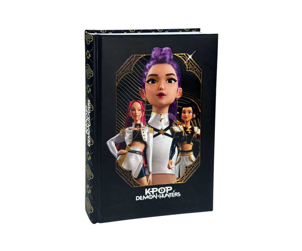 Immagine di Diario 13,6x19,5 cm 10 mesi Gommosa Lucido K-Pop Demon Hunters