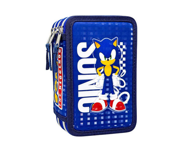 Immagine di Astuccio 3 Zip 18+18 Exclusive Sonic