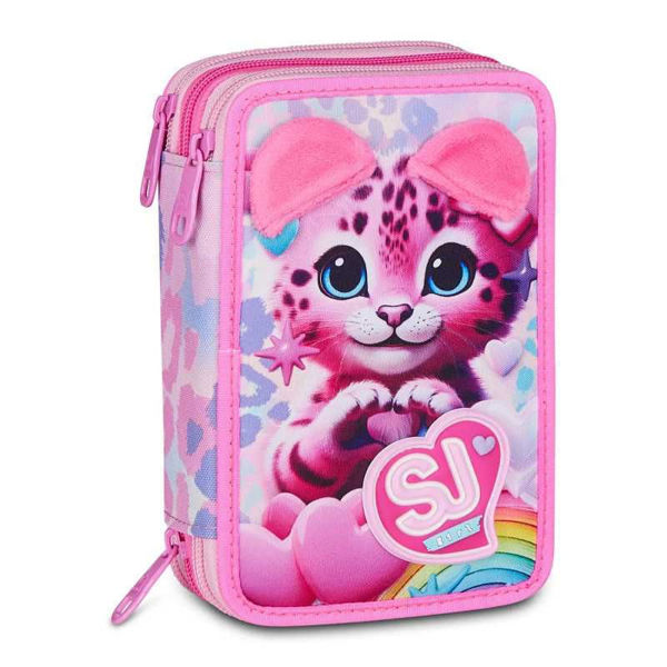 Astuccio Triplo Riempito 45 Pezzi Seven SJ Gang Heart Buddy Girl