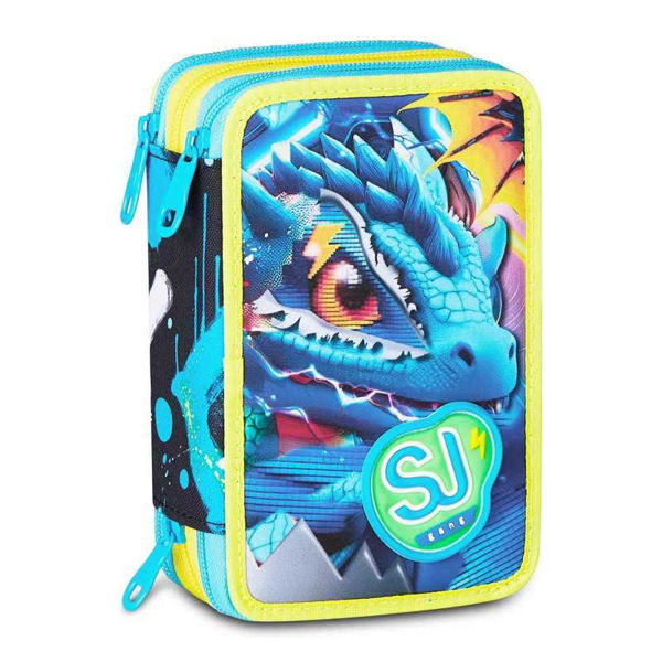 Astuccio Triplo Riempito 45 Pezzi Seven SJ Gang Metal Dragon Boy