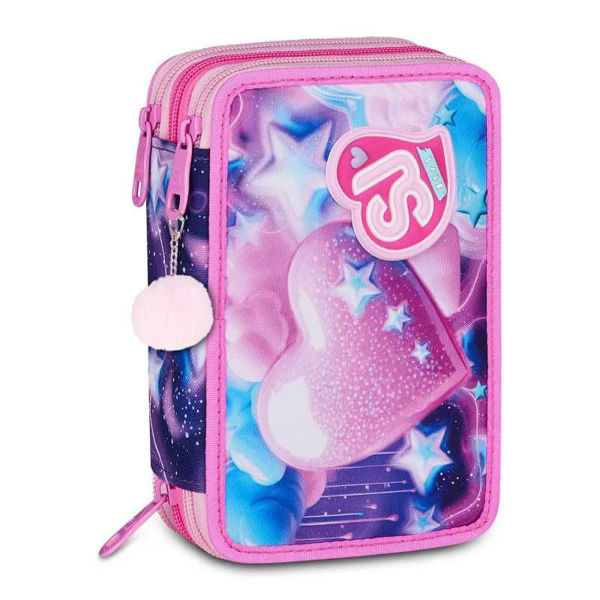 Astuccio Triplo Riempito 45 Pezzi Seven SJ Gang Fluffy Pink Girl