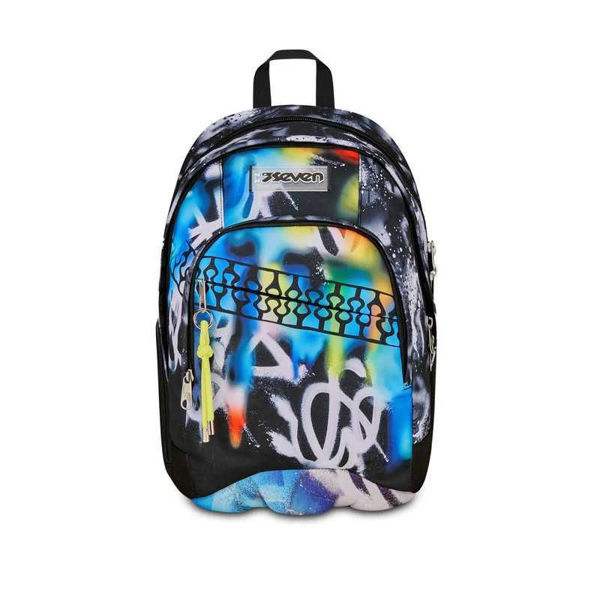 Zaino Scuola Dual 44 cm Seven Buzzy Note Boy