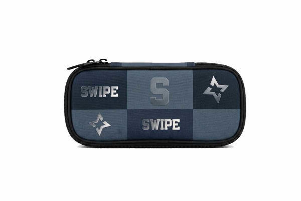 Astuccio Swipe Trendy Nero – Capiente, compatto e dal design elegante per scuola
