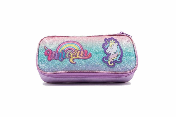 Bauletto Swipe Glitter Follow Your Dreams – Astuccio brillante con messaggio ispirazionale