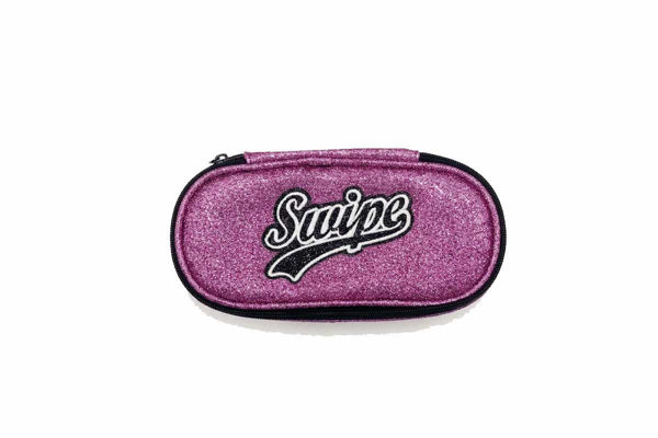 Astuccio Swipe Glitter Viola – Bauletto compatto glitterato per ragazze e adolescenti