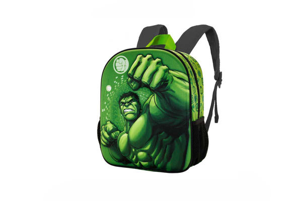 Zaino Asilo 3D 31x26x11 cm Exclusive Hulk Avengers