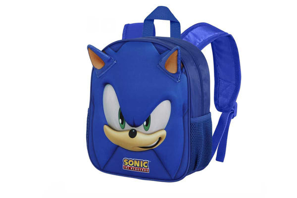 Zaino Asilo 3D 31x26x11 cm Exclusive Sonic