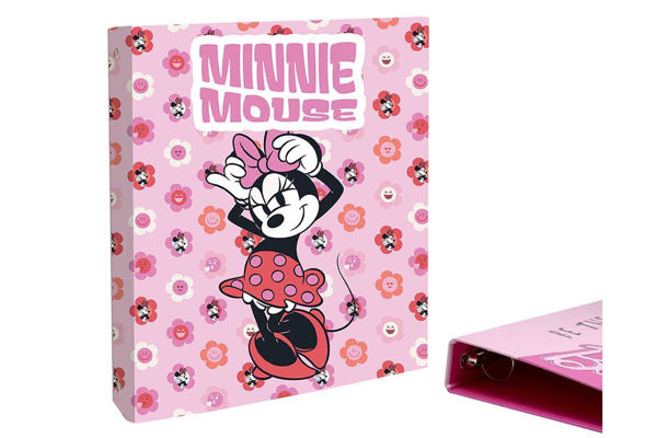 Raccoglitore A4 con 4 Anelli 21x31 cm Minnie