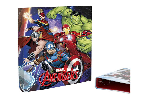 Raccoglitore A4 con 4 Anelli 21x31 cm Avengers