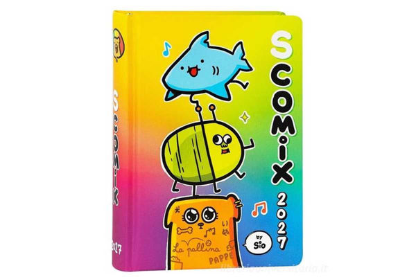 Diario Datato Medium 12x16,5 cm Scomix 2027