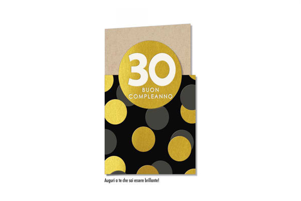 Biglietto 30 Anni – Biglietto per Compleanno e Bomboniera
