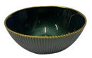 Immagine di Ciotola verde oro in vetro 15 cm