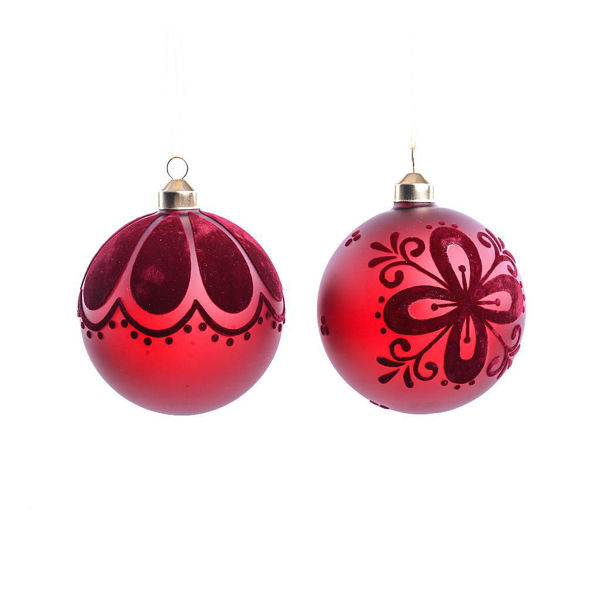 Palla di Natale in Vetro 10 cm