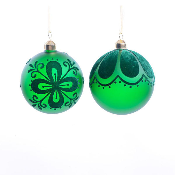 Palla di Natale in Vetro 10 cm