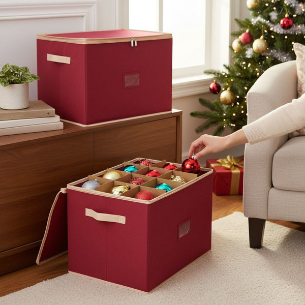 Scatola Storage Natalizio 36 Scomparti