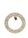 Corona Filo Oro con 50 Luci LED