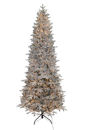 Albero Queenstown Lux Premium Innevato 210 cm con Luci