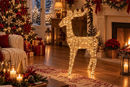 Renna Filo Oro con 360 Luci LED 108 cm