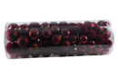 Box 100 Sfere Natalizie Bordeaux 6 7 8 cm