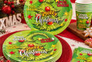 Set 8 Piatti Grinch Xmas Green 18 cm