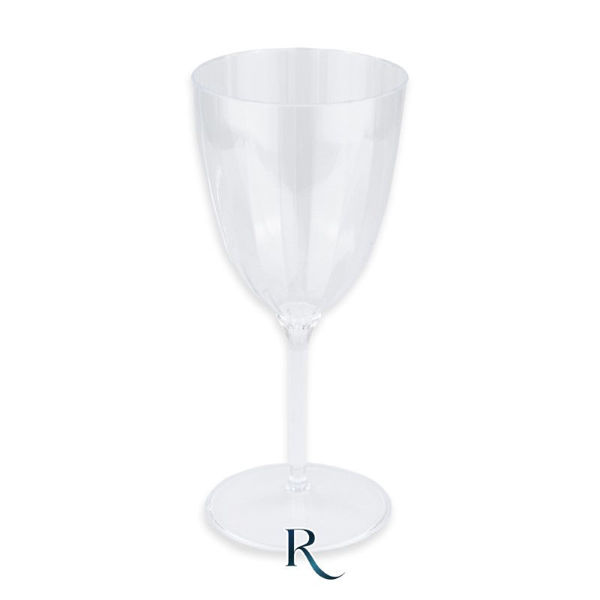 Immagine di 6 Calici Riutilizzabili cc.210 Ribbed Crystal
