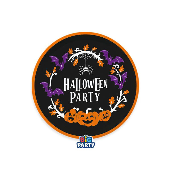 Immagine di 6 Piatti cm.18 Halloween Party